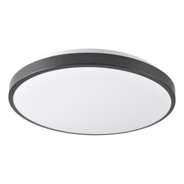 Φωτιστικό οροφής LED LIBRA LED/24W/230V 4000K διάμ. 39 cm μαύρο