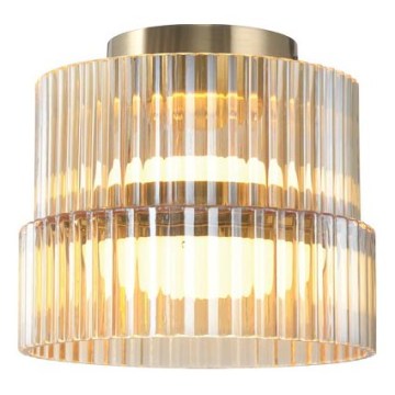 Φωτιστικό οροφής LED LUXE LED/12W/230V, διάμ. 14,8 εκ., σε φινίρισμα ορείχαλκου
