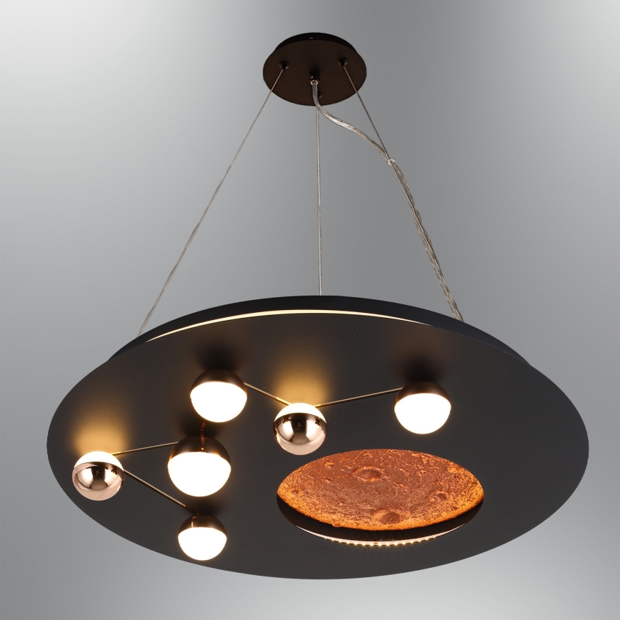 Φωτιστικό οροφής LED MARS LED/48W/230V 3000K μαύρο