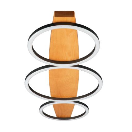 Φωτιστικό οροφής LED MELISA, 28W/230V, 26,5x70 cm, πεύκο