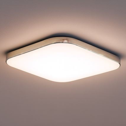 Φωτιστικό οροφής LED NEMO LED/36W/230V 50x50 cm γυαλιστερό χρώμιο