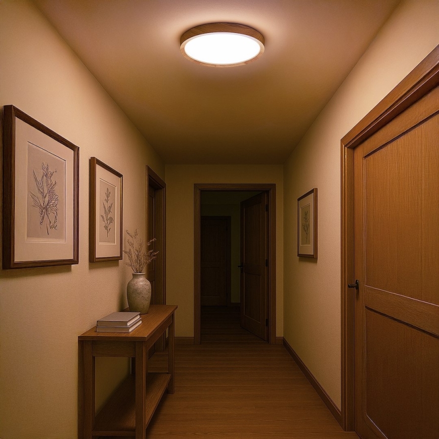 Φωτιστικό οροφής LED ORINOKO LED/36W/230V, διάμ. 48 εκ., μπεζ