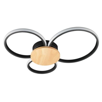Φωτιστικό οροφής LED SABINA LED/38W/230V από ξύλο καουτσούκ