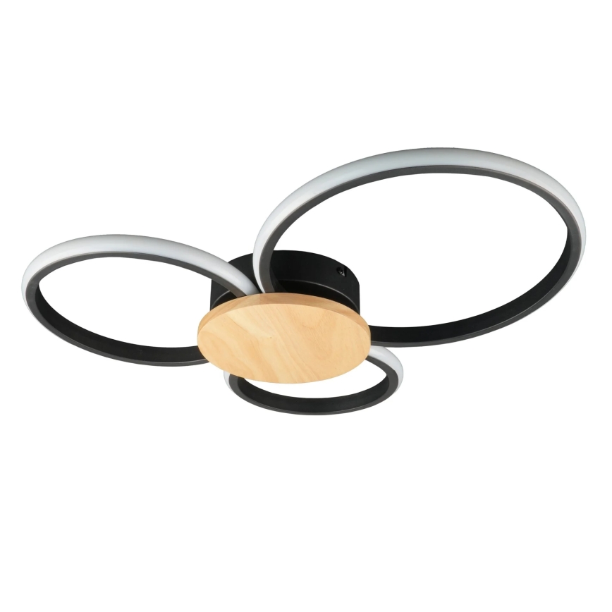 Φωτιστικό οροφής LED SABINA LED/38W/230V από ξύλο καουτσούκ