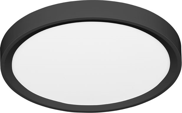 Φωτιστικό οροφής LED SALY LED/40W/230V 3000/4000/6000K διάμετρος 50 cm IP40 μαύρο
