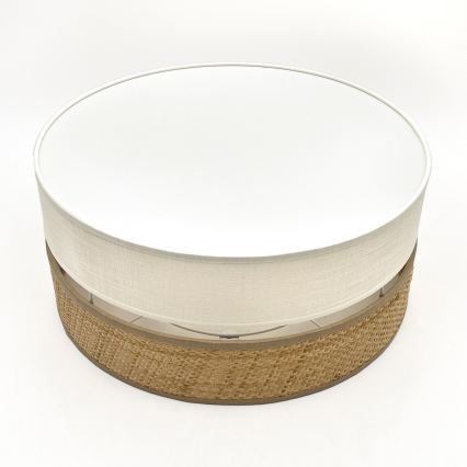 LED φωτιστικό οροφής SIRJA BOHO LED/20W/230V 4000K Ø 35 cm μπεζ/κρεμ