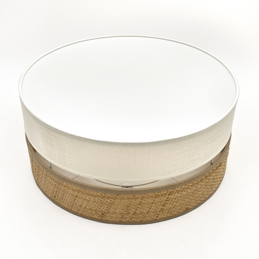 LED φωτιστικό οροφής SIRJA BOHO LED/20W/230V 4000K Ø 35 cm μπεζ/κρεμ