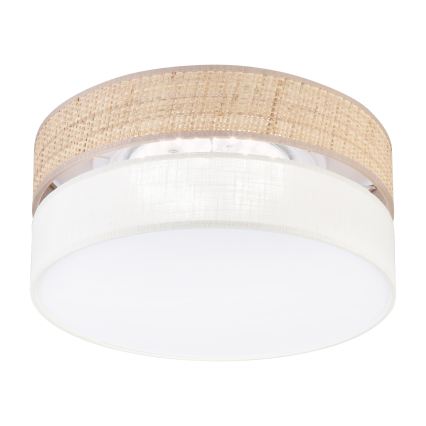 LED φωτιστικό οροφής SIRJA BOHO LED/20W/230V 4000K Ø 35 cm μπεζ/κρεμ