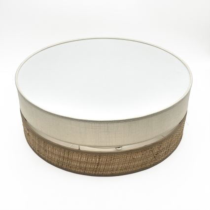 LED φωτιστικό οροφής SIRJA BOHO LED/36W/230V 4000K Ø 45 cm μπεζ/κρεμ