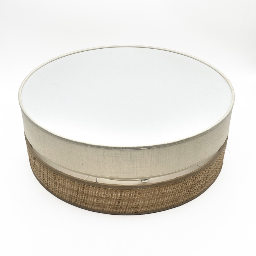 LED φωτιστικό οροφής SIRJA BOHO LED/36W/230V 4000K Ø 45 cm μπεζ/κρεμ