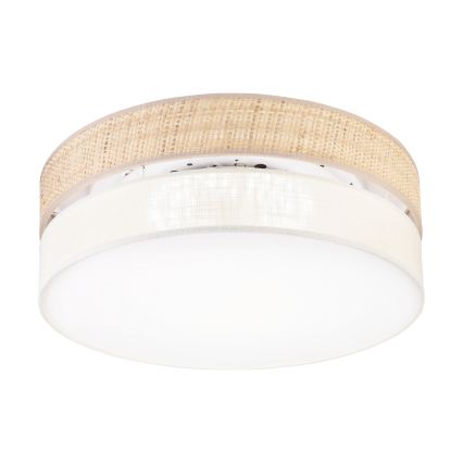 LED φωτιστικό οροφής SIRJA BOHO LED/36W/230V 4000K Ø 45 cm μπεζ/κρεμ