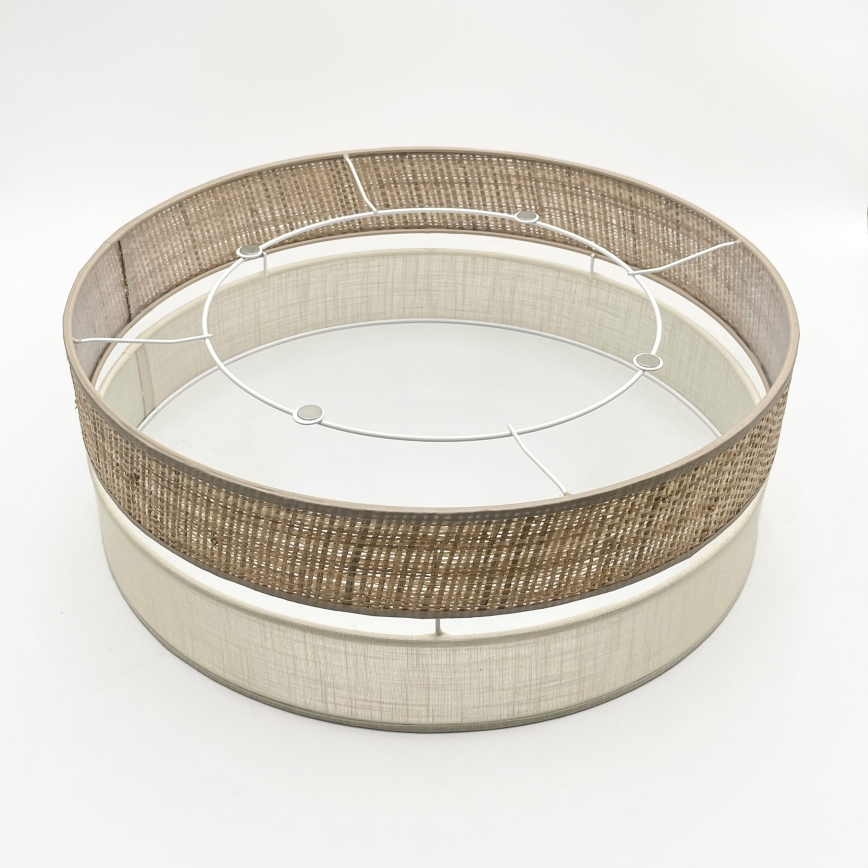 LED φωτιστικό οροφής SIRJA BOHO LED/36W/230V 4000K Ø 45 cm μπεζ/κρεμ