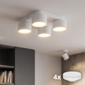 Φωτιστικό οροφής LED SPACE 4xGX53/15W/230V λευκό