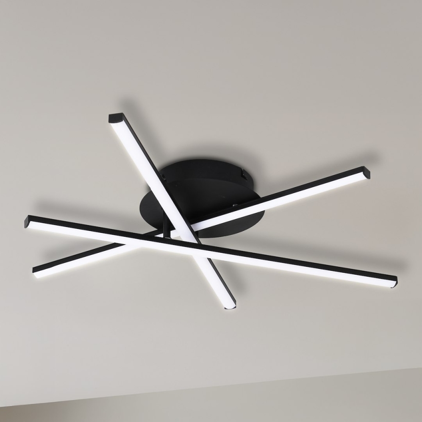 Φωτιστικό οροφής LED STICK LED/12W/230V μαύρο