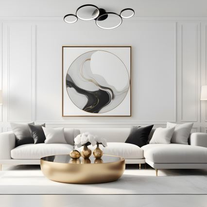 Φωτιστικό οροφής LED UNIVERSE LED/30W/230V μαύρο