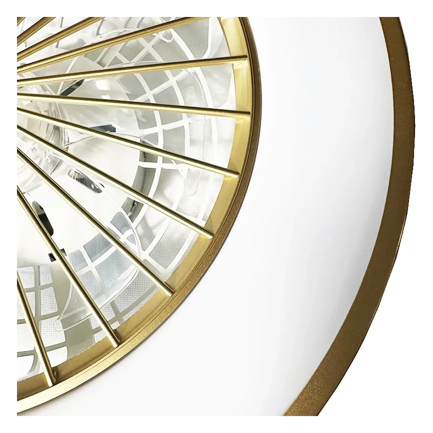 LED Φωτιστικό οροφής dimmable με ανεμιστήρα OPAL LED/48W/230V 3000-6500K + τηλεχειριστήριο