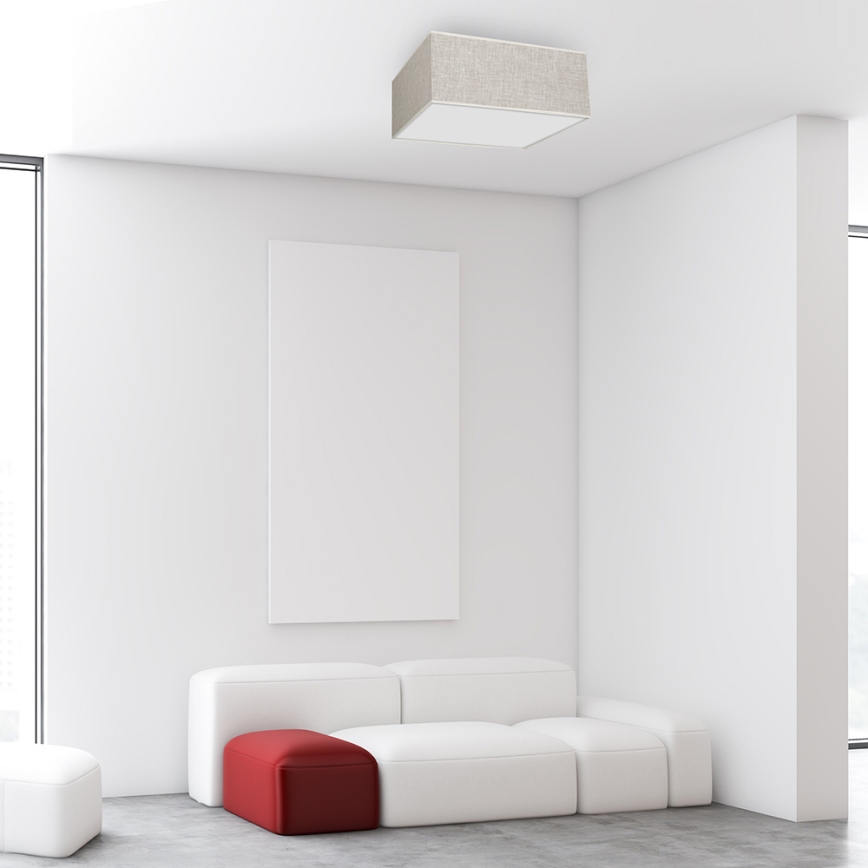 Φωτιστικό οροφής LINO 2xE27/60W/230V