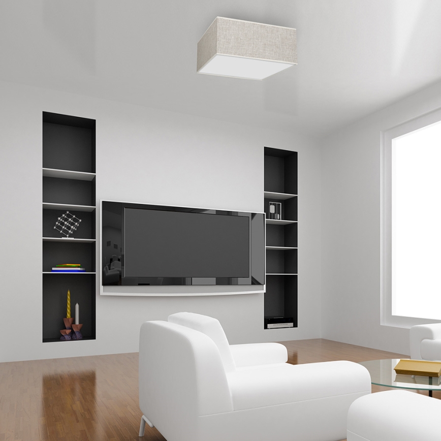 Φωτιστικό οροφής LINO 2xE27/60W/230V