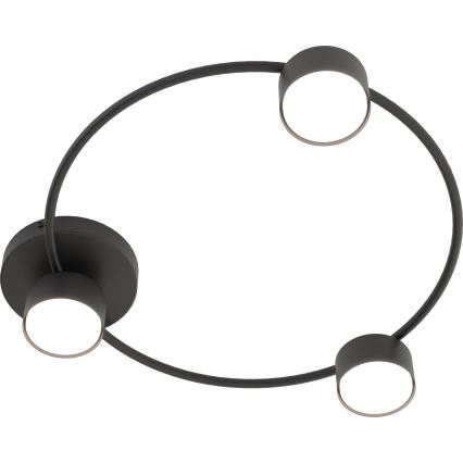 Φωτιστικό οροφής LUCIO 3xGX53/12W/230V μαύρο