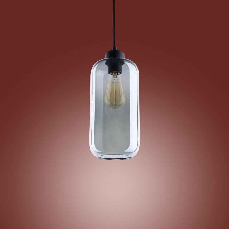 Φωτιστικό οροφής MARCO 1xE27/60W/230V μαύρο