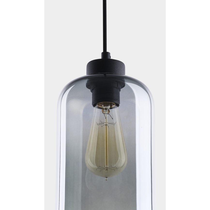 Φωτιστικό οροφής MARCO 1xE27/60W/230V μαύρο