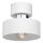 Φωτιστικό οροφής MARTI 1xE27/15W/230V λευκό/γυαλιστερό χρώμιο