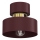 Φωτιστικό οροφής MARTI 1xE27/15W/230V Ø 20,5 cm βυσσινί/χρυσό
