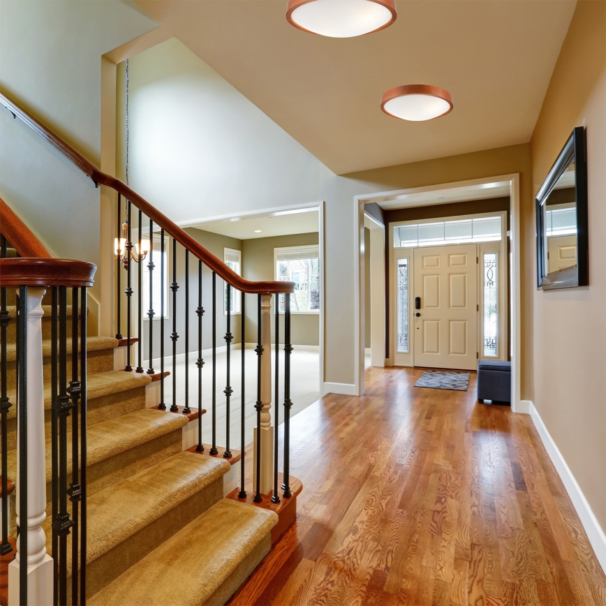 Οροφιαίο φωτιστικό MEDA 2xE27/60W/230V πεύκο