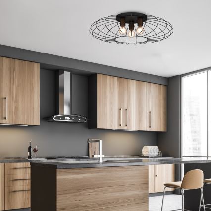 Φωτιστικό οροφής MERIDIANO 3xE27/60W/230V