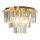 Φωτιστικό οροφής MILANO 6xE14/40W/230V χρυσό