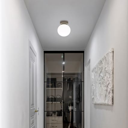 Φωτιστικό οροφής MOONLIGHT 1xE27/15W/230V, διάμ. 16 εκ., εκρού