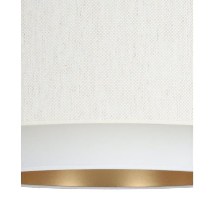 Φωτιστικό οροφής NATIA 1xE27/60W/230V Ø 45 cm λευκό