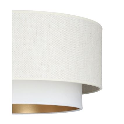 Φωτιστικό οροφής NATIA 1xE27/60W/230V Ø 45 cm λευκό