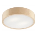 Φωτιστικό οροφής NATURAL 2xE27/60W/230V pr. 37,5 cm από πεύκο