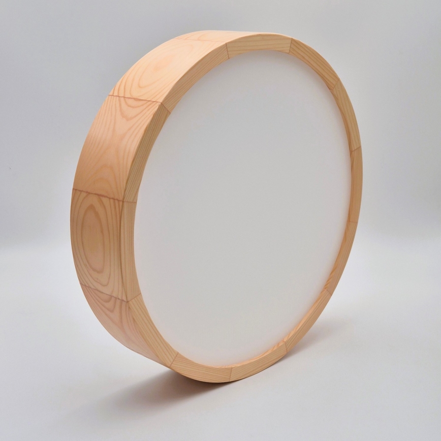 Φωτιστικό οροφής NATURAL 2xE27/60W/230V ? 37 εκ. πεύκο