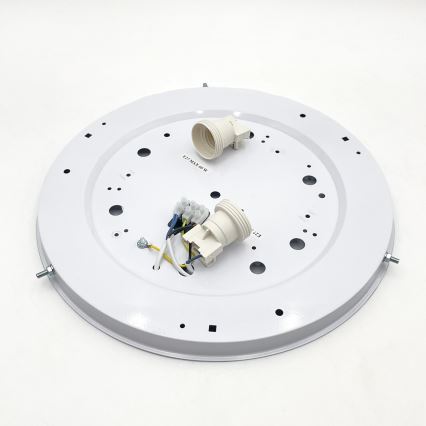 Φωτιστικό οροφής NATURAL 3xE27/15W/230V Ø 37,5 εκ. πεύκο/λευκό