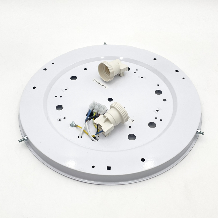 Φωτιστικό οροφής NATURAL 3xE27/15W/230V Ø 37,5 εκ. πεύκο/λευκό