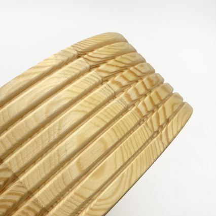 Φωτιστικό οροφής NATURAL MODERN 1xE27/15W/230V Ø 27,5 εκ. από πεύκο