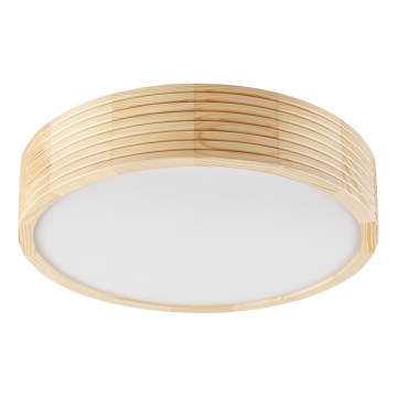Φωτιστικό οροφής NATURAL MODERN 2xE27/15W/230V Ø 37,5 cm από πεύκο