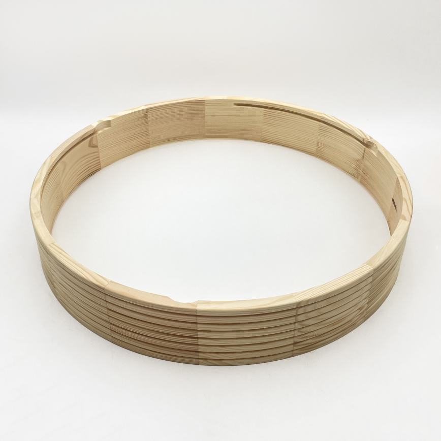 Φωτιστικό οροφής NATURAL MODERN 3xE27/15W/230V, διάμετρος 47,5 cm, από πεύκο