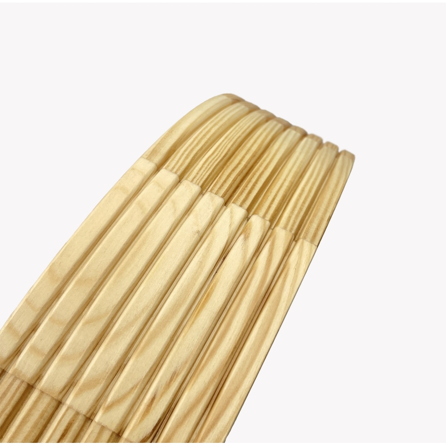 Φωτιστικό οροφής NATURAL MODERN 3xE27/15W/230V, διάμετρος 47,5 cm, από πεύκο