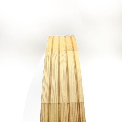 Φωτιστικό οροφής NATURAL MODERN SLIM 2xE27/15W/230V Ø 37,5 cm, από πεύκο