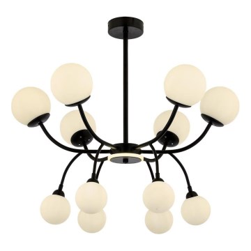 Φωτιστικό οροφής σε ράβδο DAISY 12xG9/10W/230V μαύρο