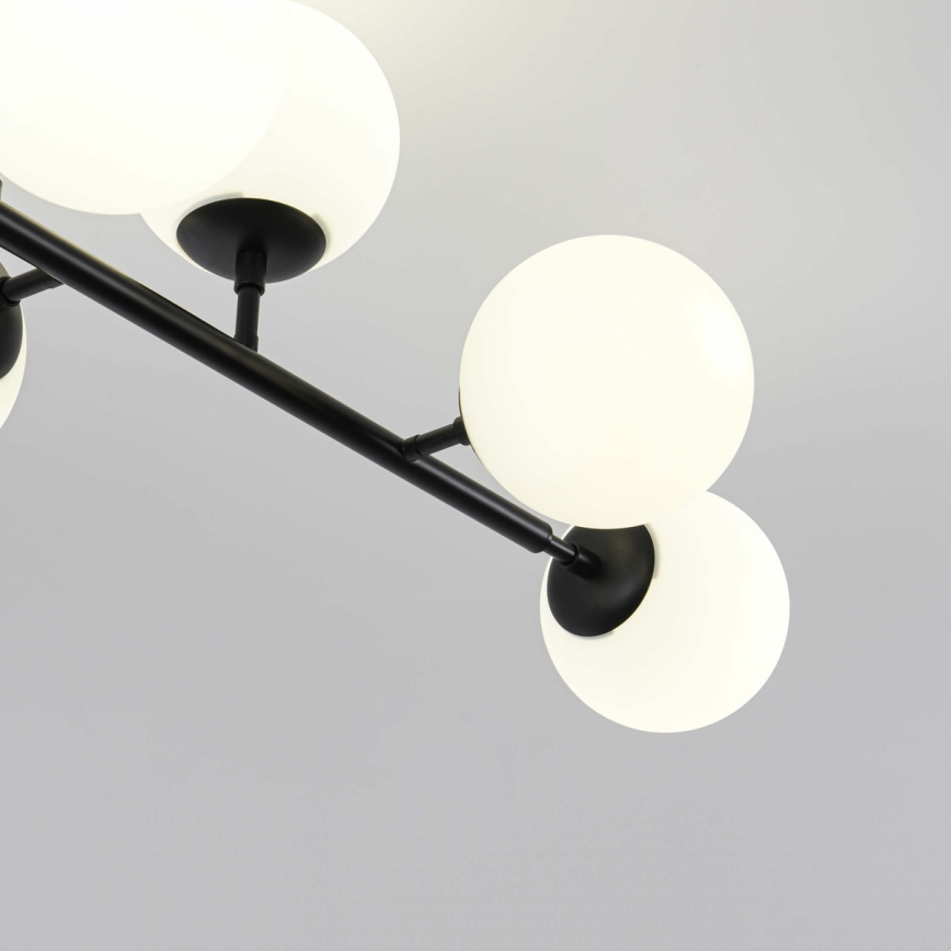 Φωτιστικό οροφής σε ράβδο DORADO 8xE14/40W/230V μαύρο