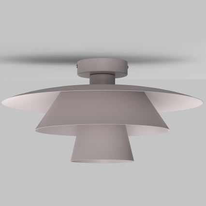 Φωτιστικό οροφής PLATO 1xE27/15W/230V Ø 32 εκ. κρεμ