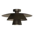 Φωτιστικό οροφής PLATO 1xE27/15W/230V, διάμ. 32 εκ., ανθρακί