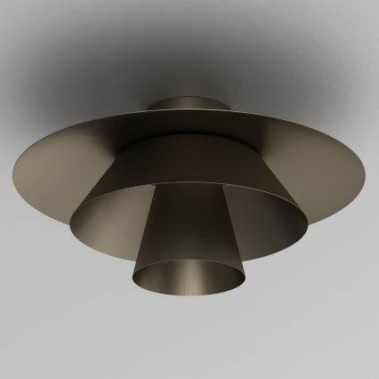 Φωτιστικό οροφής PLATO 1xE27/15W/230V, διάμ. 32 εκ., ανθρακί