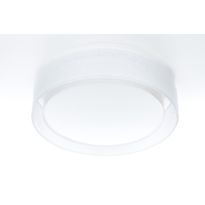Φωτιστικό οροφής PURO, 2xE27/40W/230V, Ø 50 cm, λευκό
