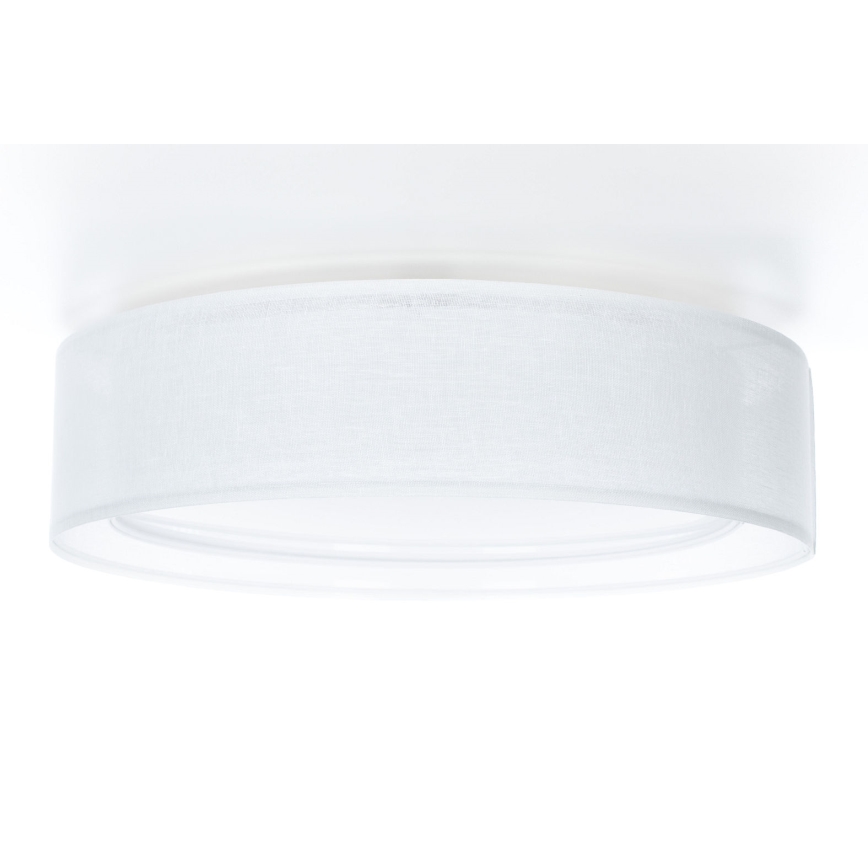Φωτιστικό οροφής PURO, 2xE27/40W/230V, Ø 50 cm, λευκό