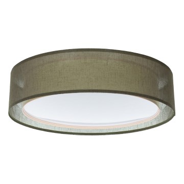 Φωτιστικό οροφής PURO 2xE27/40W/230V, διάμ. 50 εκ., πράσινο